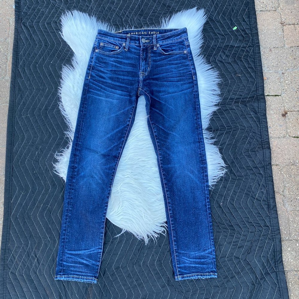 American Eagle Slim Fit Dark Wash Jeans